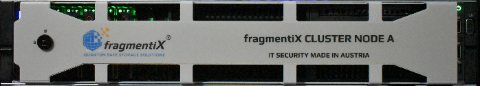 fragmentiX CLUSTER Knoten A
