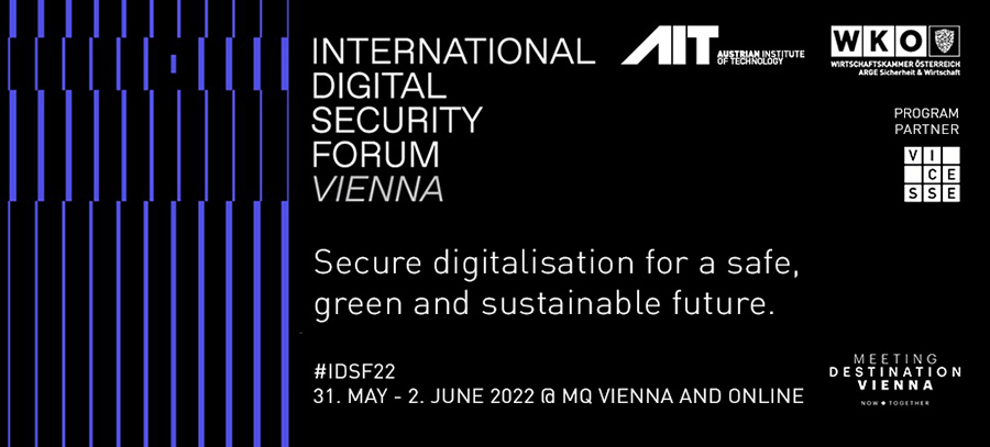 fragmentiX @ Forum internazionale sulla sicurezza digitale (IDSF) Vienna 2022 31 maggio - 2 giugno
