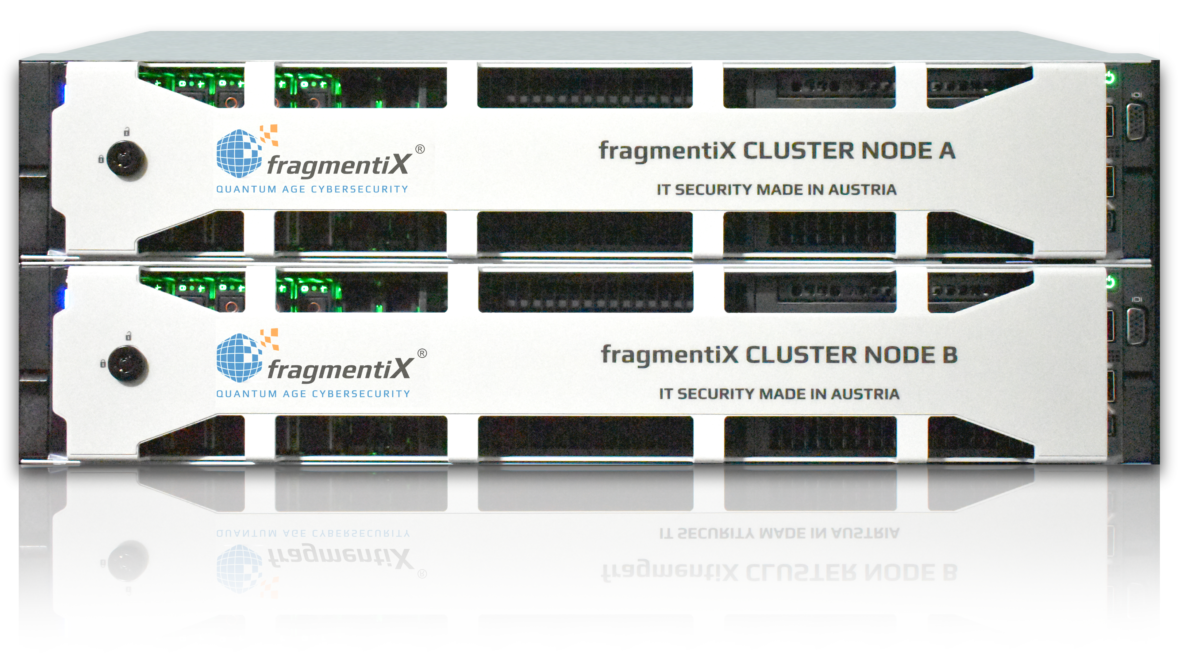 fragmentiX CLUSTER Nó A & B